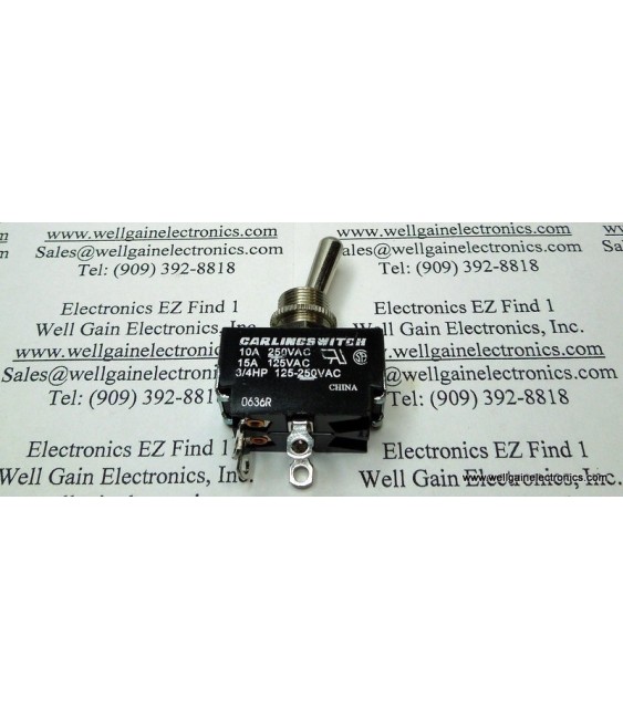 0636R DPST  TOGGLE SWITCH