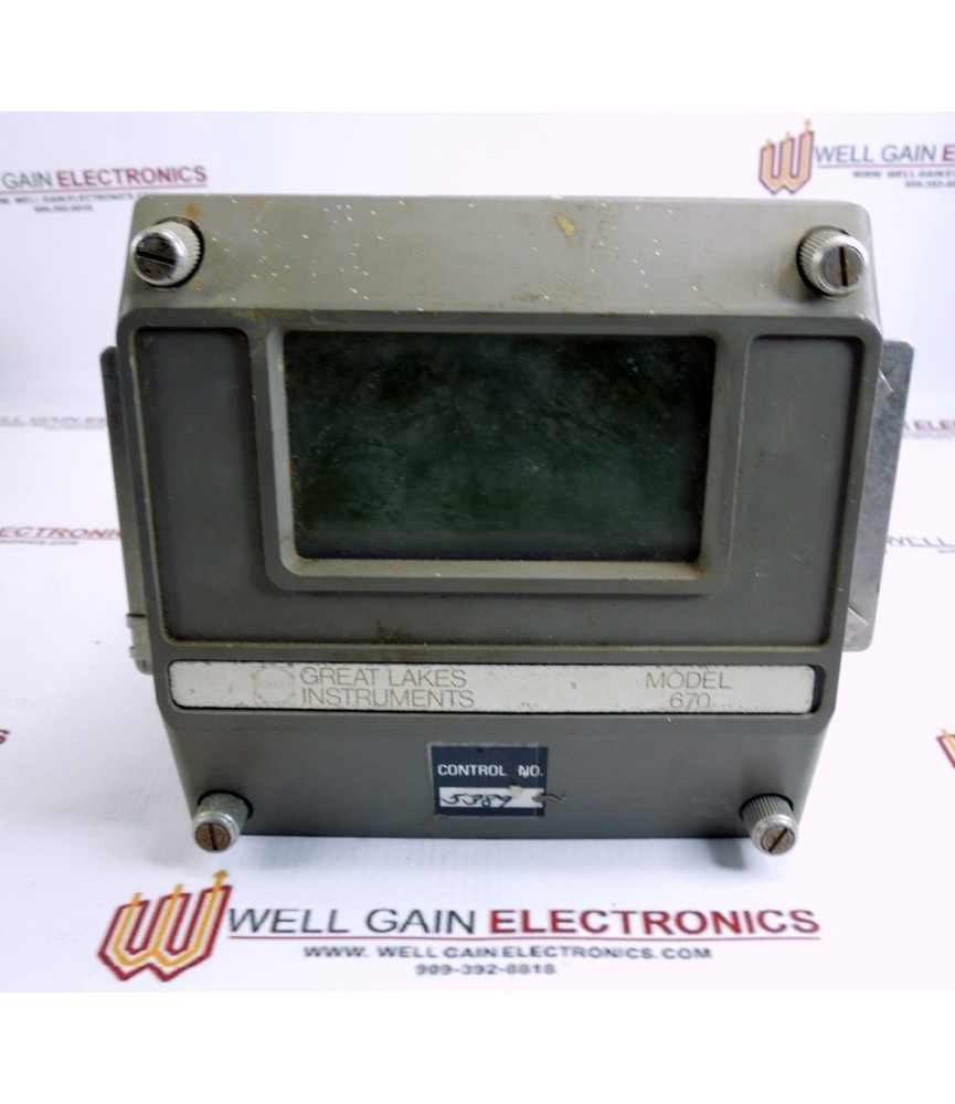 670 115VAC ACID SCRUBBER CTRL