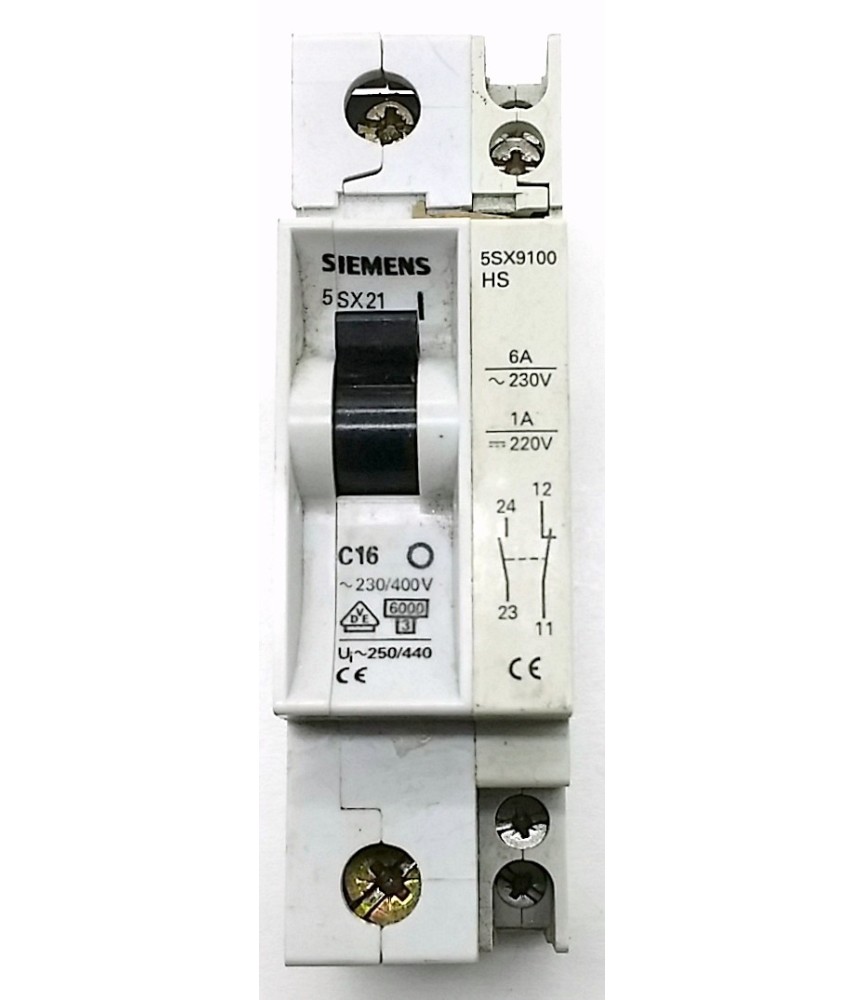 5SX21 C16+5SX9100 1P 16A