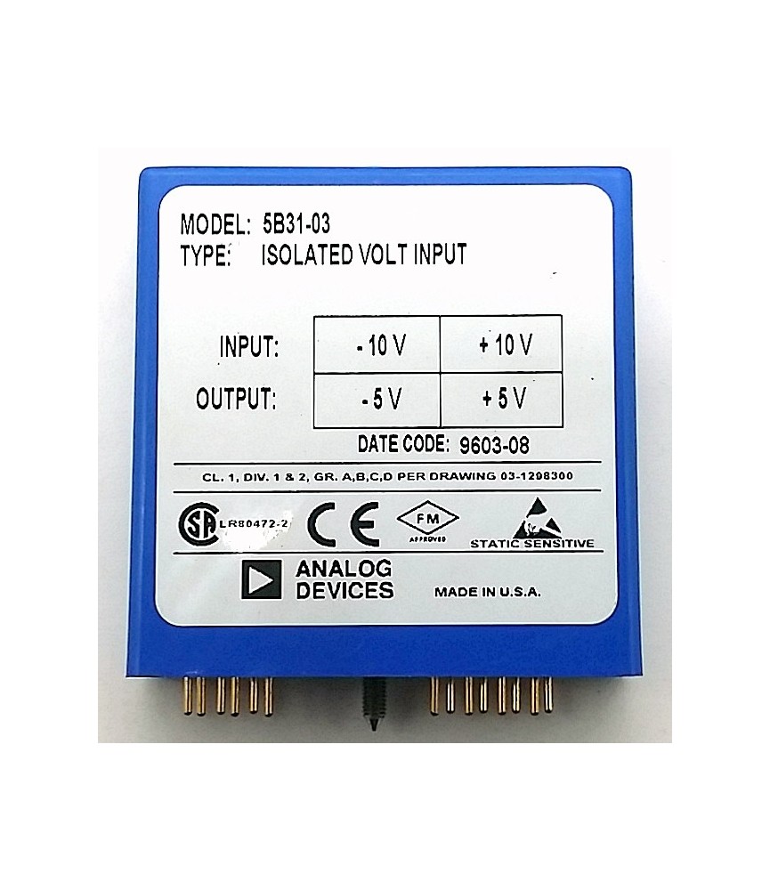 5B31-03 ISOLATED VOLT INPUT