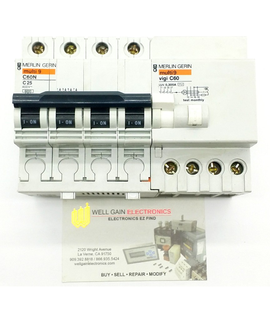 Multi9 VIGI C60+C60N C25 4P 25