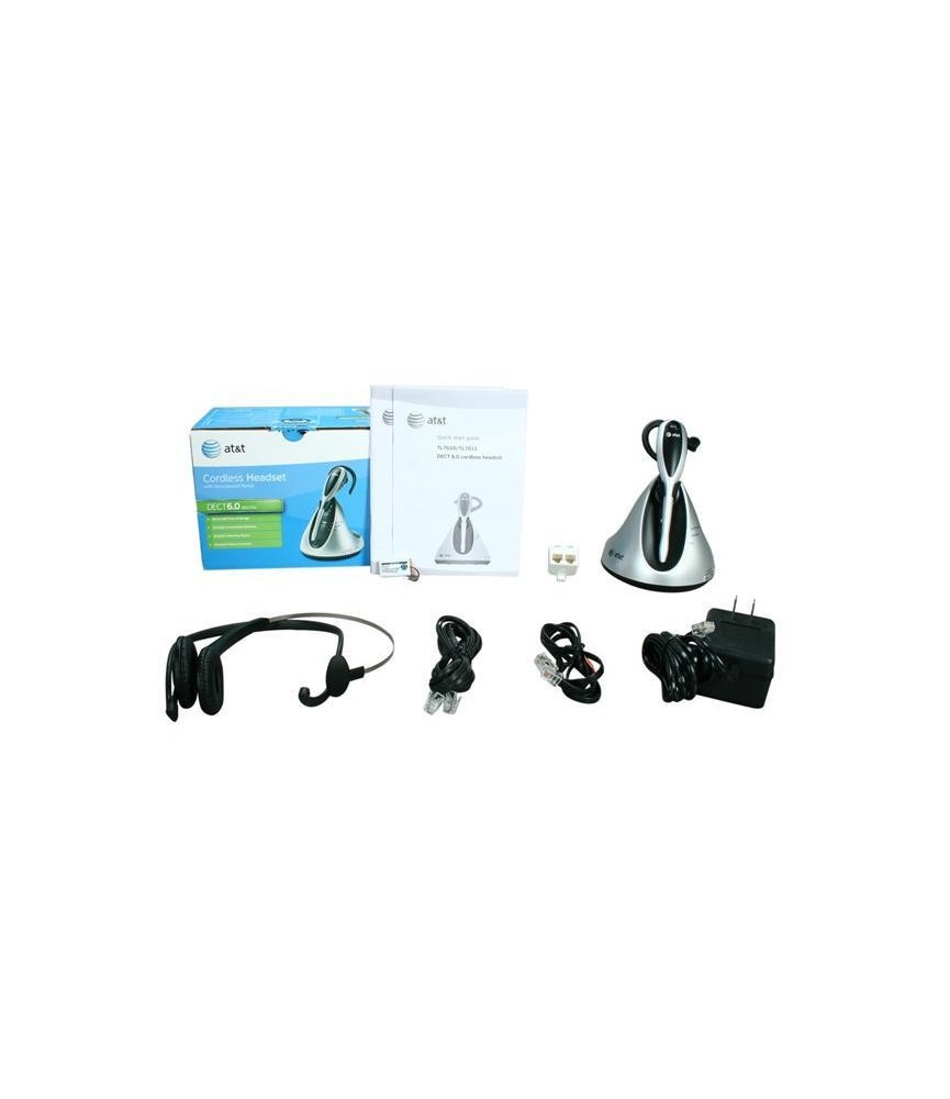 AT T TL7610 DECT 6.0 Cordless Headset