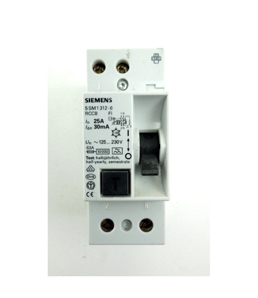 5SM1312-0 RCC8 FI 25A 30mA