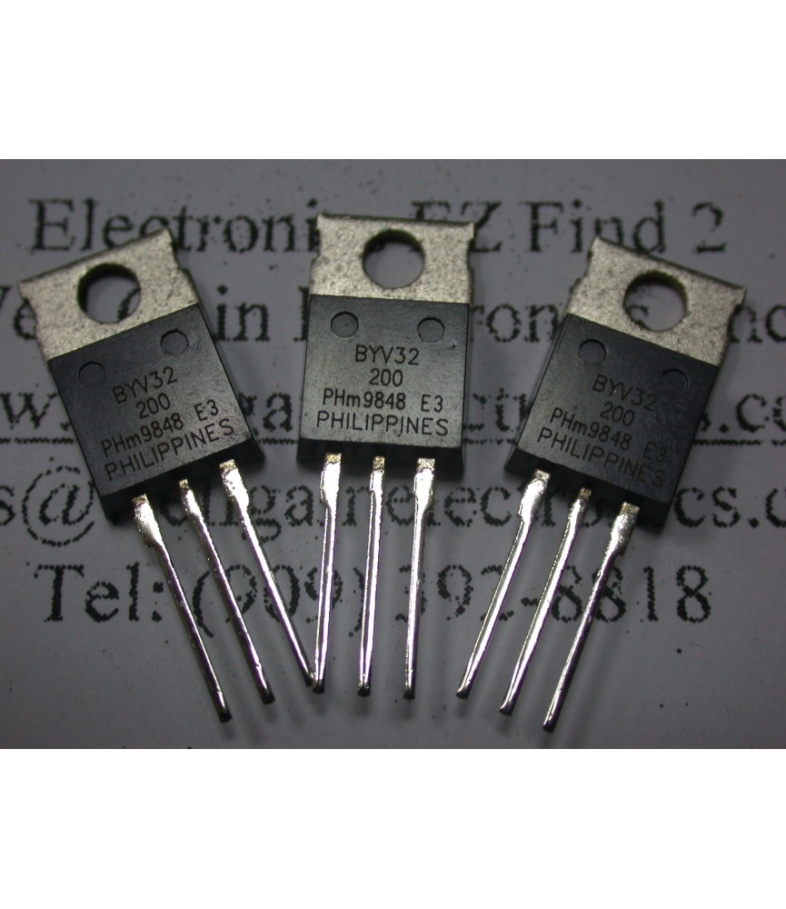 BYV32-200 ULTRA FASTDIODE 18A