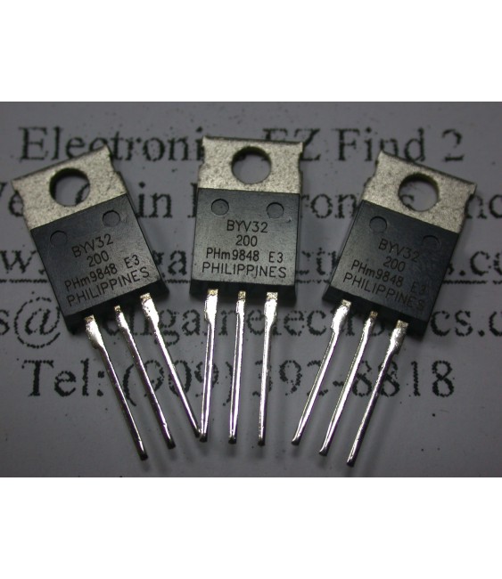 BYV32-200 ULTRA FASTDIODE 18A