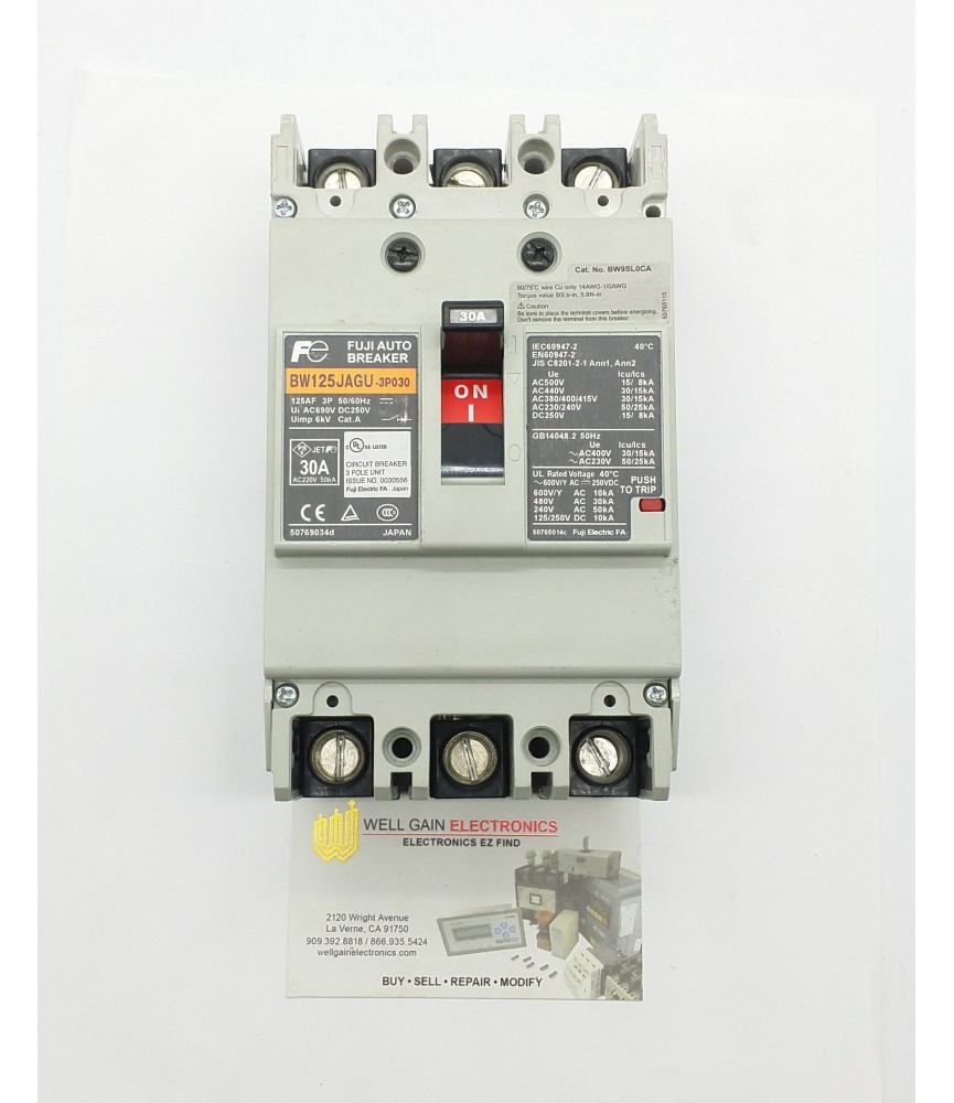 BW125JAGU-3P030 3P 30A