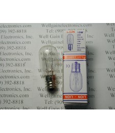 E12 LAMP BULB 15W 220-240VAC