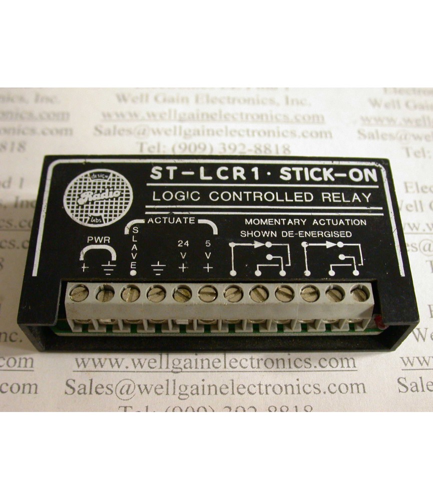 ST-LCR1  LOGIC CONTROLLED RELAY