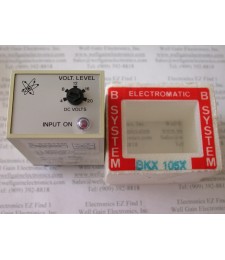 ELECTROMATIC B-SYSTEM BKX 105X VOLT LEVEL 4-20 DC VOLTS