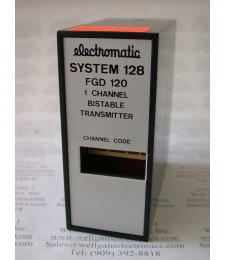 ELECTROMATIC F-SYSTEM 128 FGD 120  1 CHANNEL BISTABLE TRANSMITTER