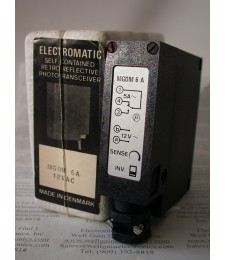 ELECTROMATIC SELF-CONTAINED RETRO-REFLECTIVE PHOTOTRANSCEIVER MGDM 6A 12VAC