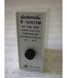 Electromatic ST175 220 220VAC Temperature Difference 3-10°C