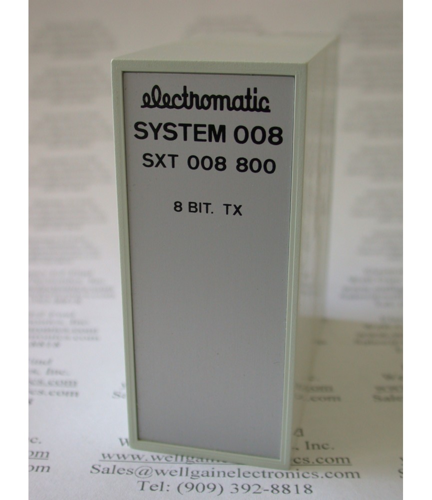 ELECTROMATIC S-SYSTEM 008 SXT 008 800  8 BIT. TX