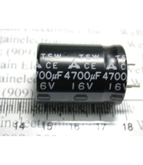 4700UF 16V TSW CE