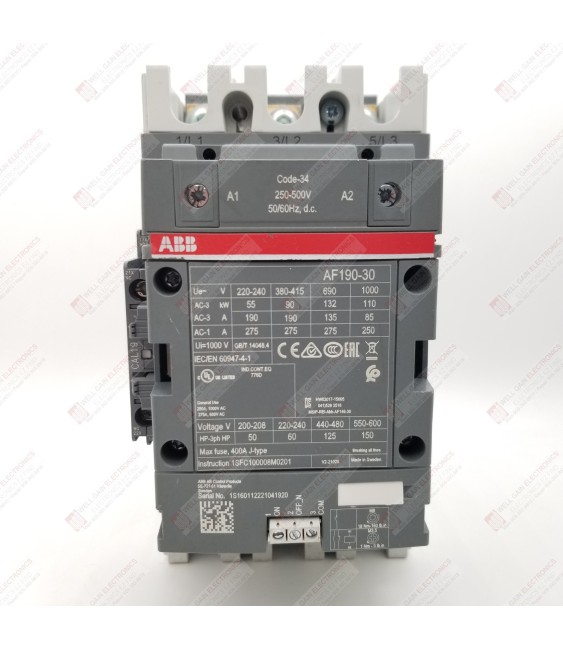 AF190-30-11-34 250-500VAC/DC