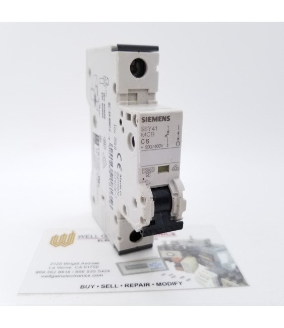 5SY41 MCB C6 1P 6A Replacement