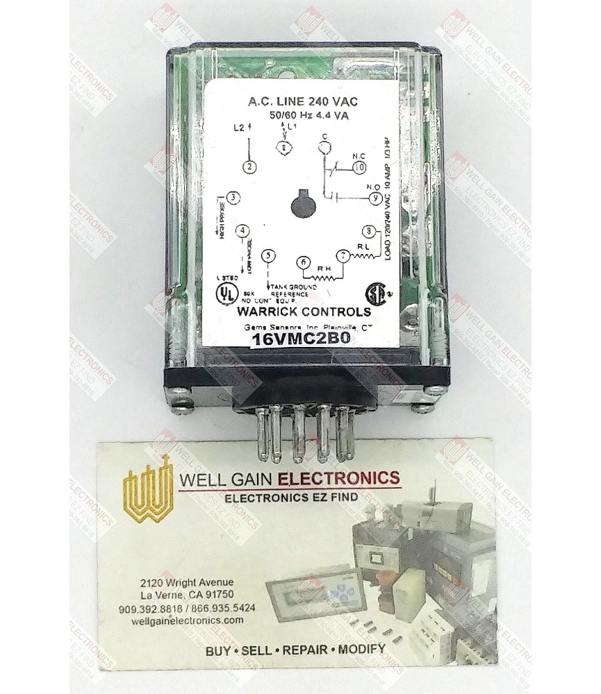 16VMC2B0 26K 240VAC  LEVEL CONTROL