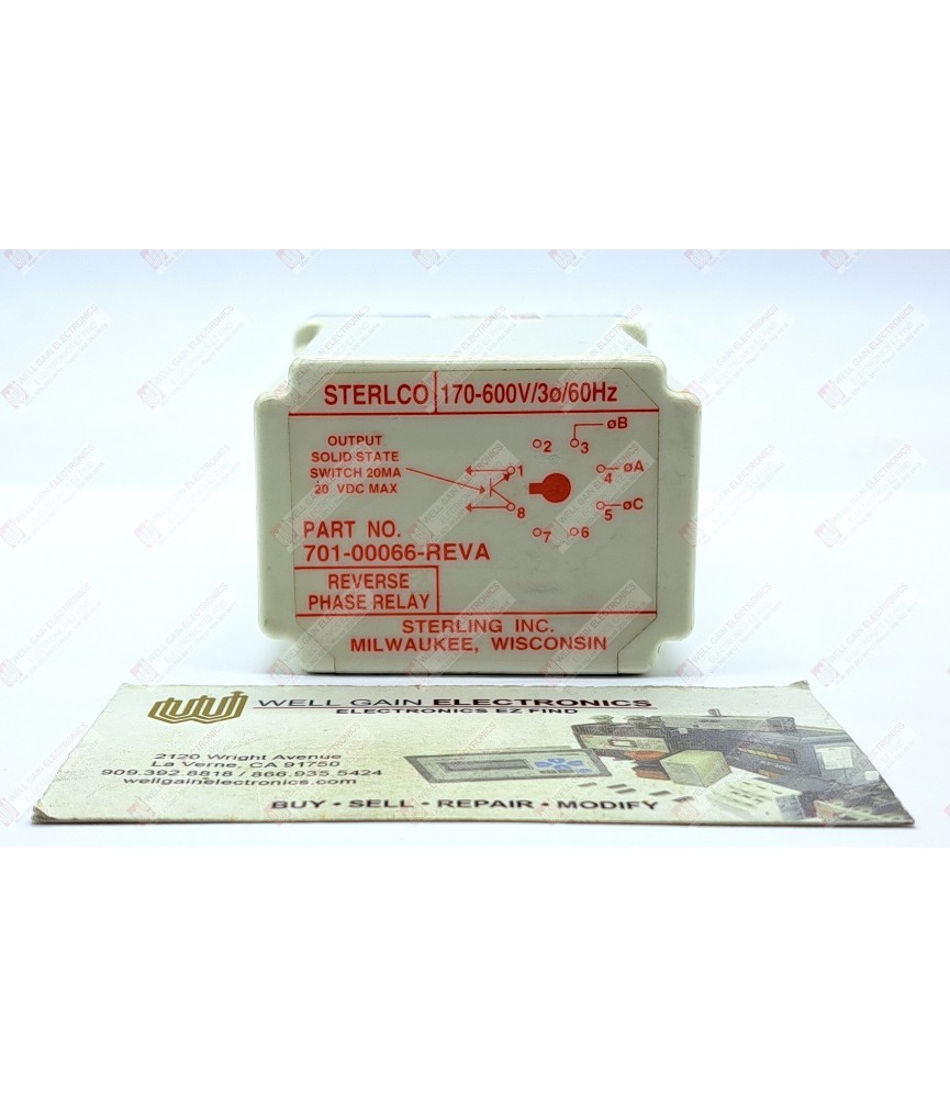 701-00066 -REVA 170-600V 3Ph Tall