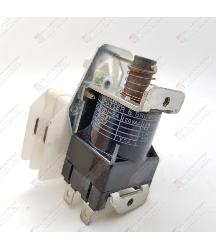 S90R17ABD1-24VAC 4PDT Impulse Latching Relay