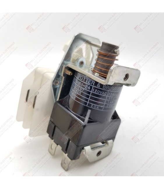 S90R17ABD1-24VAC 4PDT Impulse Latching Relay