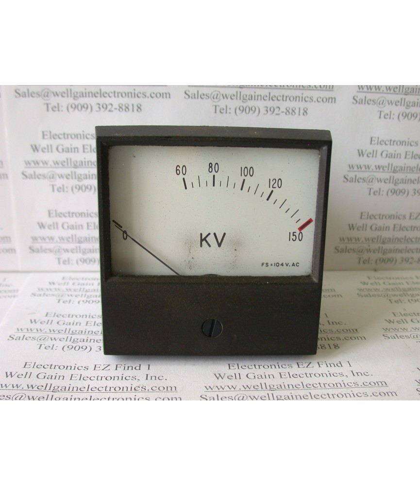 KV Meter Panel 0-60-150KV