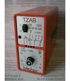TZAB 220V 1-25sec Timer