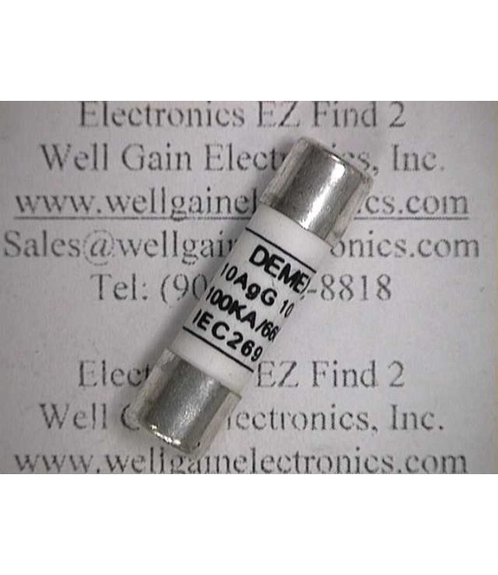 10-38 IEC269 INDUS FUSE 10AgG