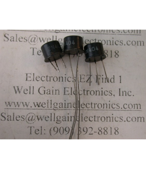 2N404 PNP 25V 0.1A 0.15W