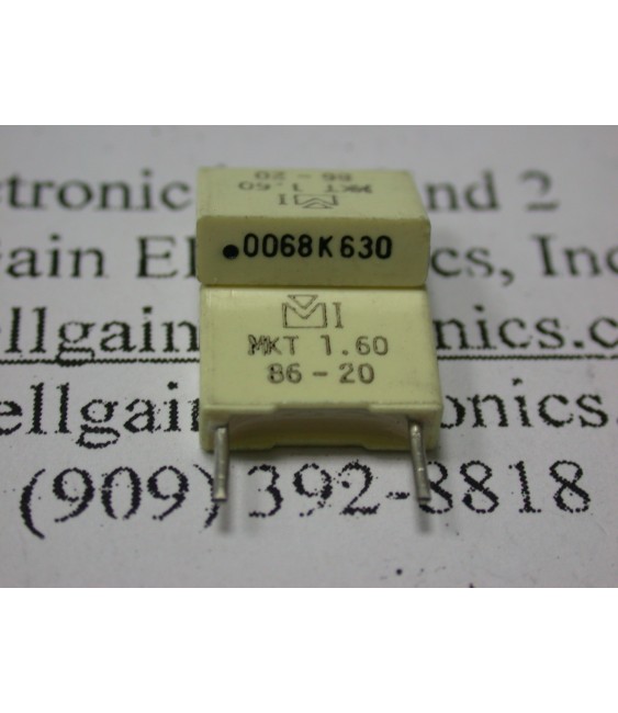 0.0068UF 630V 10% MKT
