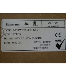 TR1/MCRW12A MICRO FUSE