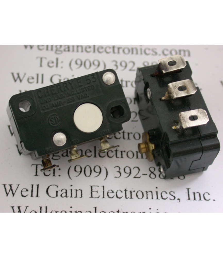E53  0.1A 125VAC Micro Switch