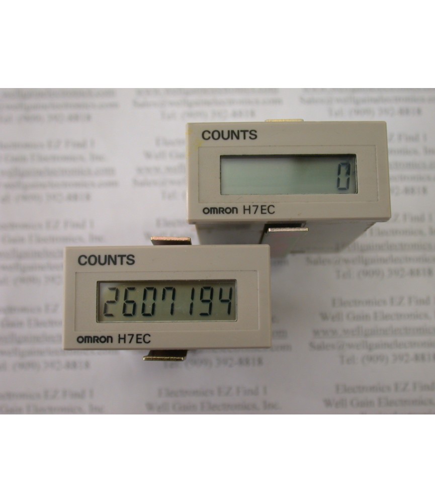 H7EC-FBV 7 Digit LCD Counter