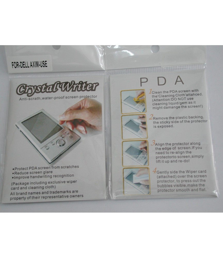 PDA SCREEN PROT FOR DELL AXIM