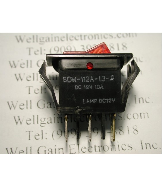 SDW-112A-13-2  WITH LAMP 12VDC