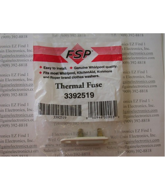 Whirlpool Thermal Fuse 3392519