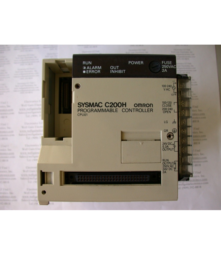C200H-CPU01-E PLC CPU Unit