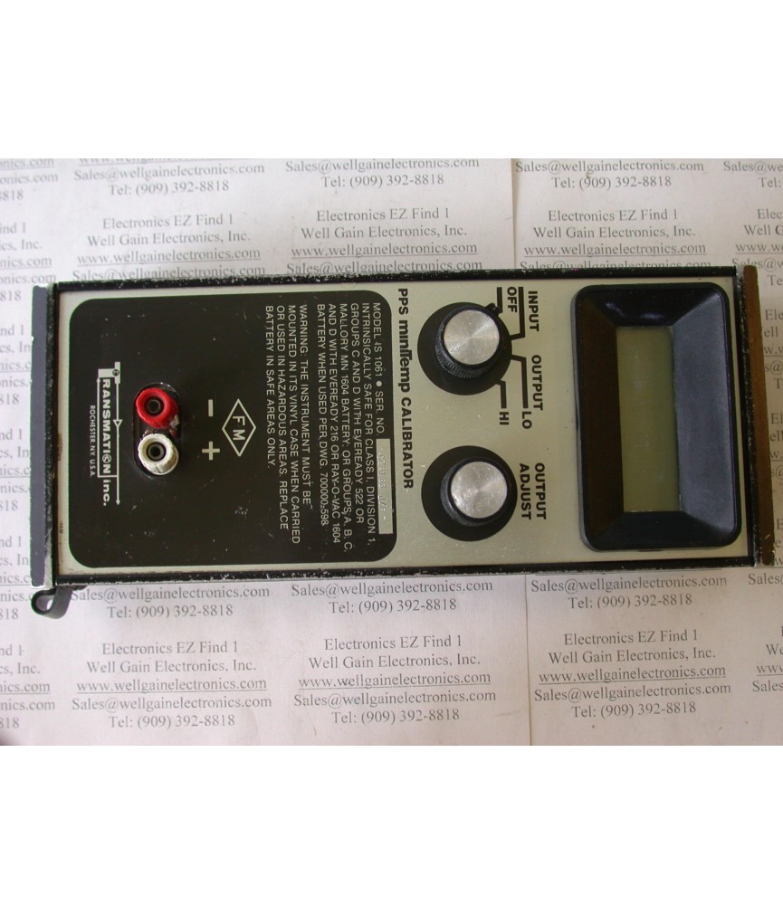 1061 PPS MiniTemp Calibrator