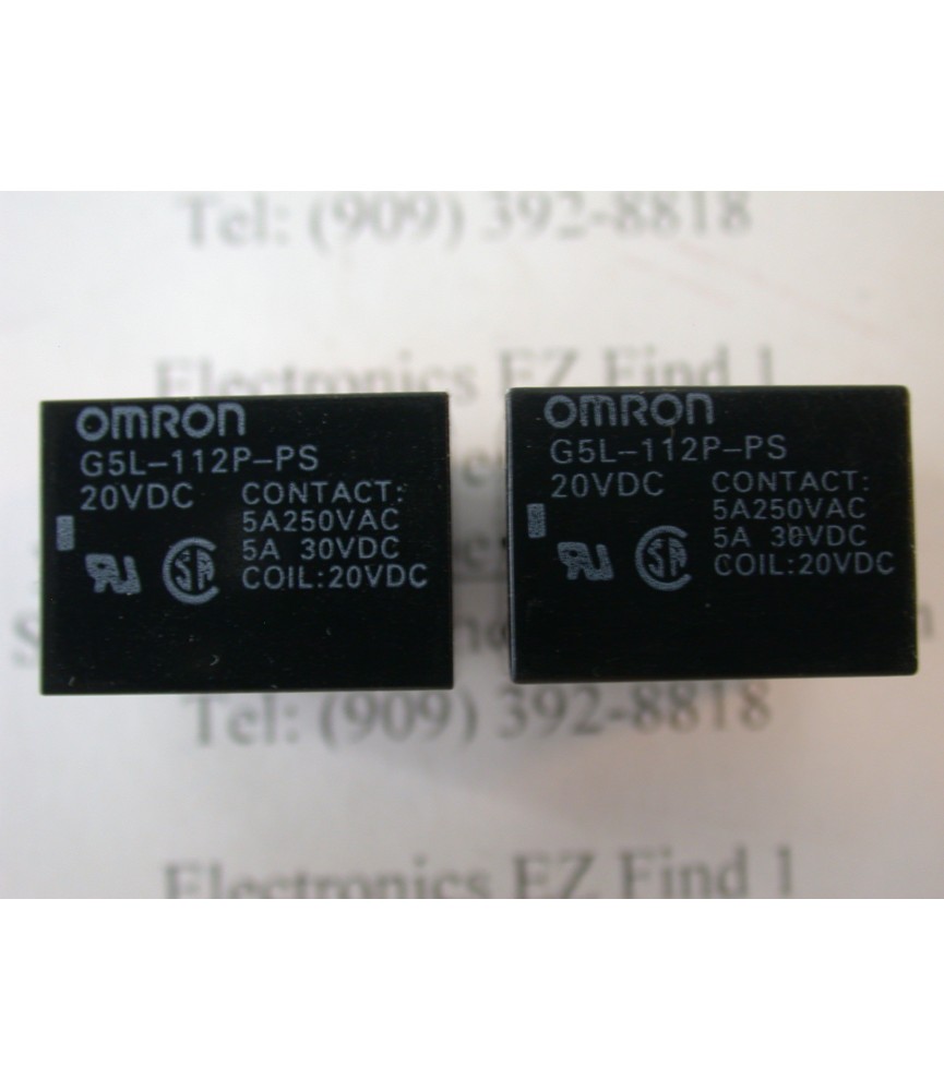G5L-112P-PS-DC20V  SPDT 5A