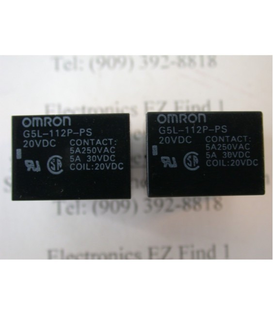 G5L-112P-PS-DC20V  SPDT 5A