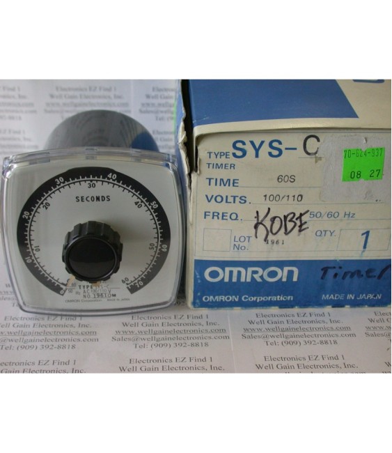 SYS-C-60S TIMER 0-60S
