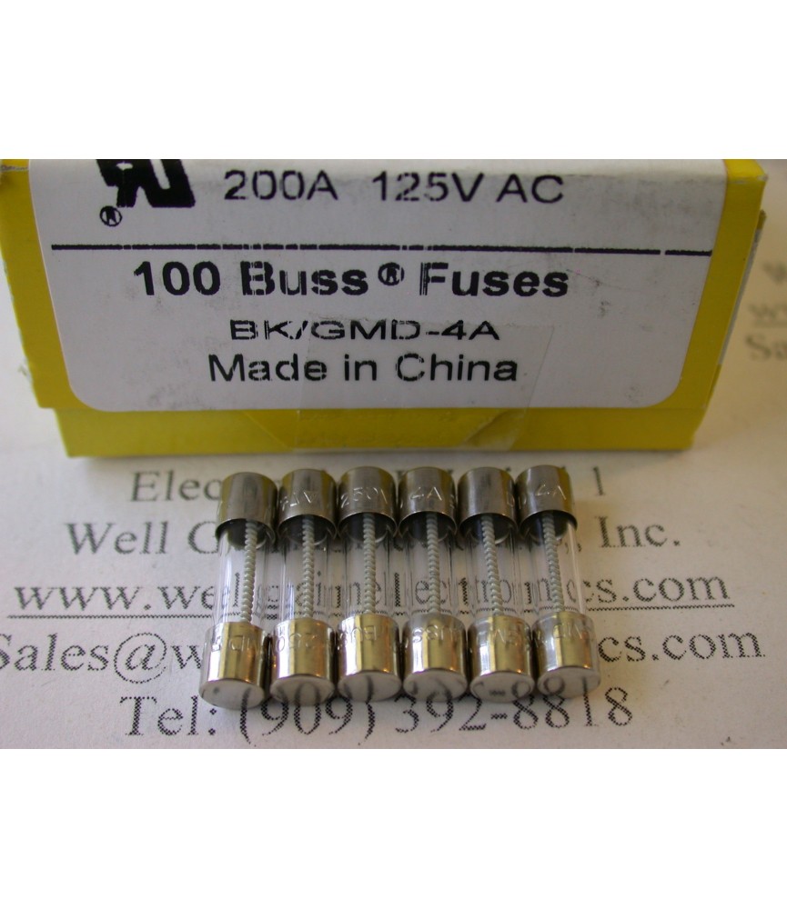 BK/GMD-4A FUSE 5X20mm TIME D