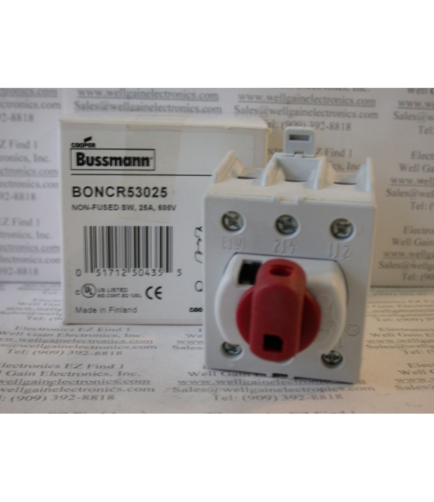 BONCR53025 NON-FUSE SWITCH 25A