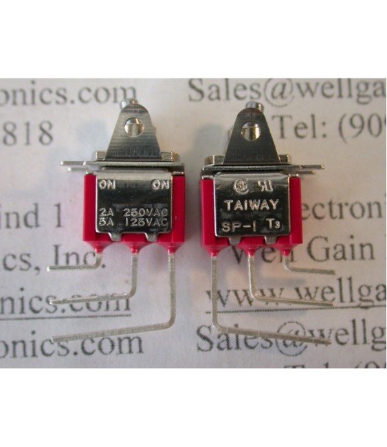 TAIWAY Switches 300SP1R102D7QE TOGGLE SW 2A