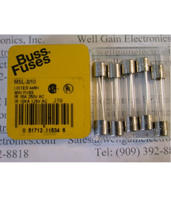 MSL-3/10 FUSE 6X32mm