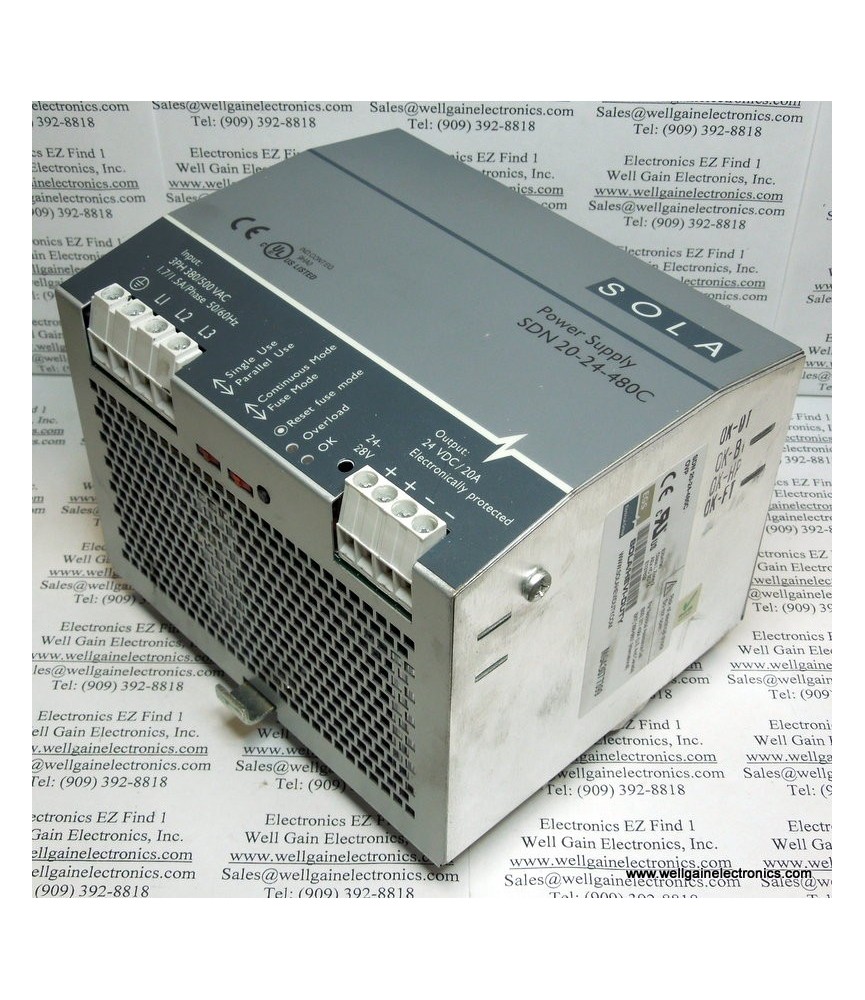 SDN20-24-480C 24VDC 20A