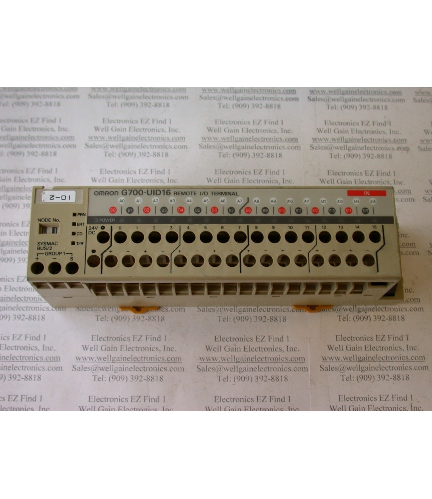 G700-UID16 REMOTE I/O TERMINAL