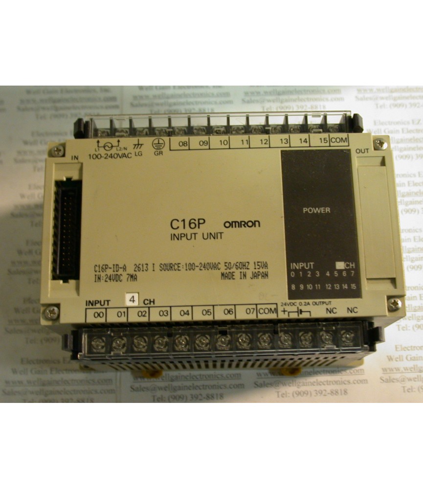 C16P-ID-A 24VDC 16 POINT INPUT