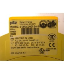 PNOZ-XV2.1 120VAC/24VDC 0.1-3s